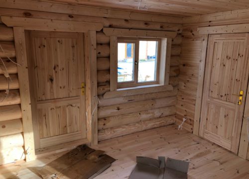 gatava gulbalku pirts 24m2