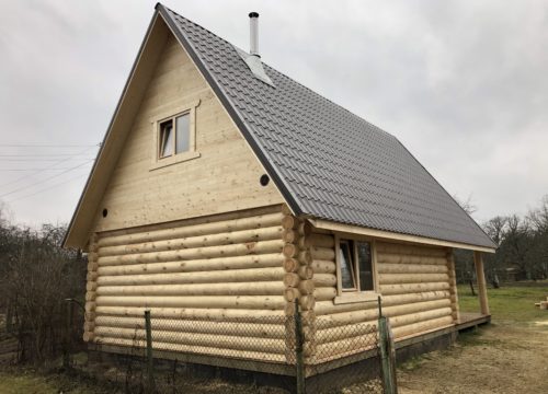 Guļbaļķu dzīvojamā māja