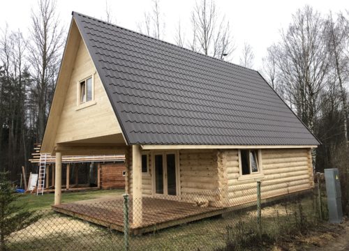 Guļbaļķu dzīvojamā māja
